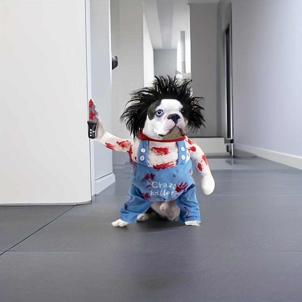 Chucky Pet Costume for Dogs and Cats - Adora Fox