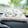 Sleeping Puppy Car Dashboard Ornament - Image 9