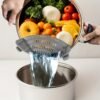 Adjustable Silicone Clip-On Pot Strainer – Handheld Kitchen Colander - Image 6