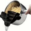 Adjustable Silicone Clip-On Pot Strainer – Handheld Kitchen Colander - Image 14