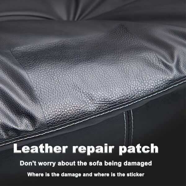 Self-Adhesive Faux Leather Repair Patch – Multi-Color - Image 8